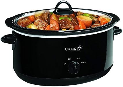 8 Quart Manual Slow Cooker – Black - Curated Catalog A8