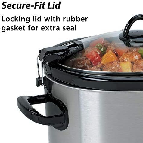 Cook & Carry 6 Quart Portable Slow Cooker - Curated Catalog U1