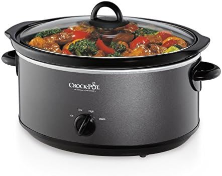 7 Quart Slow Cooker – Charcoal - Curated Catalog X3