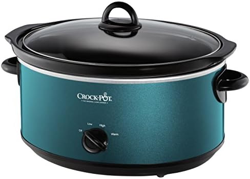 7 Quart Manual Slow Cooker – Turquoise - Curated Catalog K5
