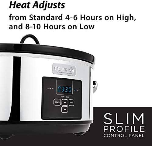 7 Quart Programmable Slow Cooker – Polished Platinum - Curated Catalog N2