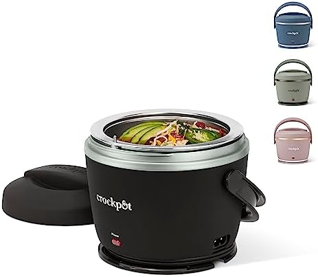 Electric Lunch Box Food Warmer 20oz – Black - Curated Catalog S8