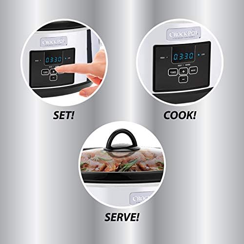 7 Quart Programmable Slow Cooker – Polished Platinum - Curated Catalog N2