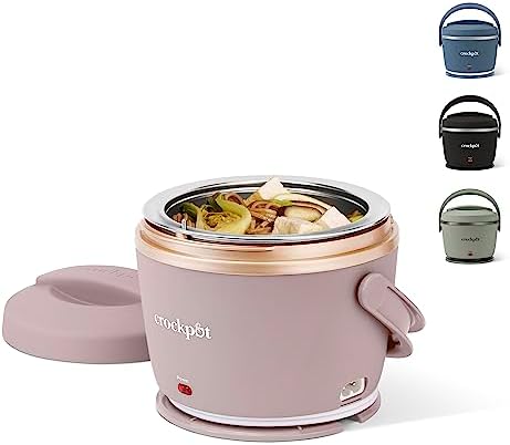 Electric Lunch Box Food Warmer 20oz – Blush Pink - Curated Catalog L7
