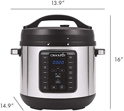 8 Quart Express Crock Multi-Use Pressure Cooker - Curated Catalog B2