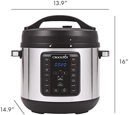 8 Quart Express Crock Multi-Use Pressure Cooker - Curated Catalog F8