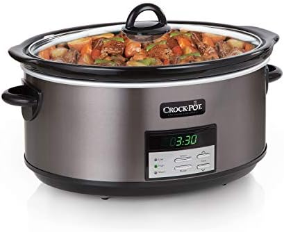 8 Quart Programmable Slow Cooker with Auto Warm - Curated Catalog V8