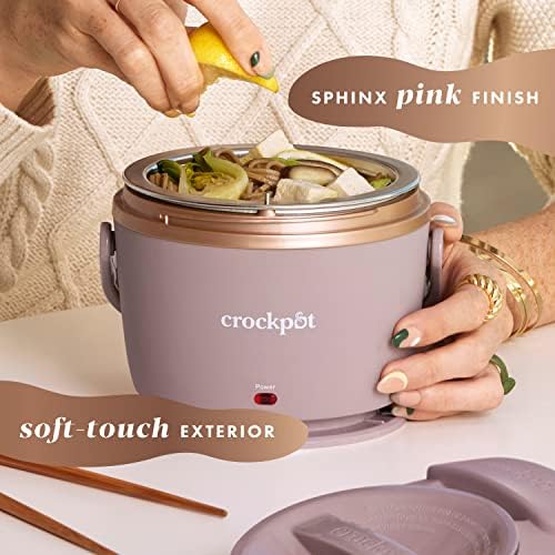 Electric Lunch Box Food Warmer 20oz – Blush Pink - Curated Catalog L7