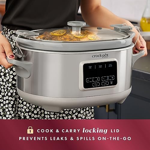 7 Quart Programmable Cook & Carry Slow Cooker - Curated Catalog M6