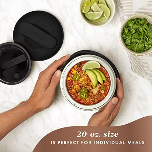 Electric Lunch Box Food Warmer 20oz – Black - Curated Catalog S8