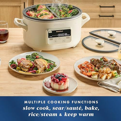 MultiMeal Multicooker with Programmable Slow Cooker - Curated Catalog U4