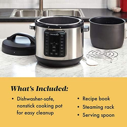 8 Quart Express Crock Multi-Use Pressure Cooker - Curated Catalog B2