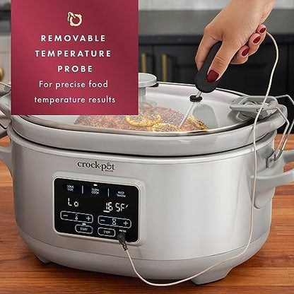 7 Quart Programmable Cook & Carry Slow Cooker - Curated Catalog M6