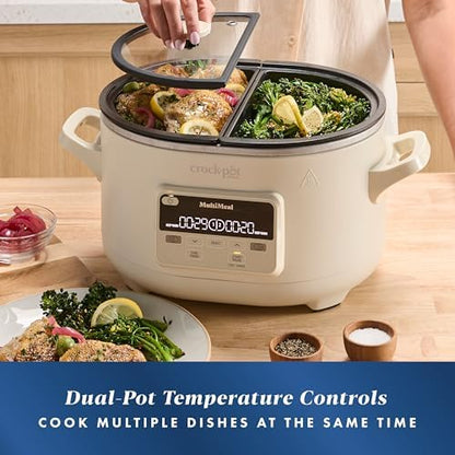 MultiMeal Multicooker with Programmable Slow Cooker - Curated Catalog U4