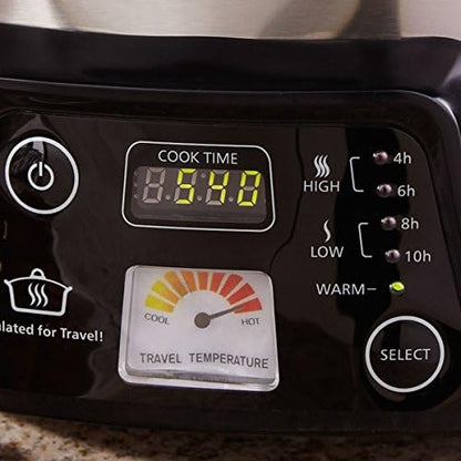 Cook & Carry 6 Quart Programmable Slow Cooker - Curated Catalog C5