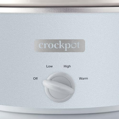 4.5 Quart Manual Slow Cooker – Macaroon Blue - Curated Catalog A9