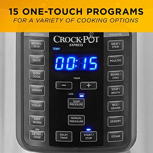 Express Crisp 8 Quart 10-in-1 Pressure Cooker - Curated Catalog M5