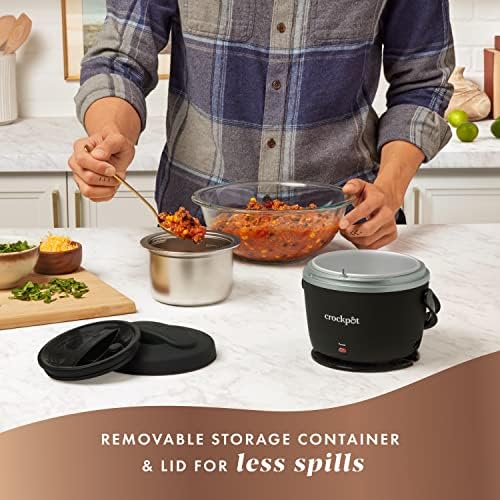 Electric Lunch Box Food Warmer 20oz – Black - Curated Catalog S8