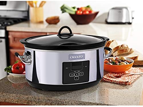 7 Quart Programmable Slow Cooker – Polished Platinum - Curated Catalog N2