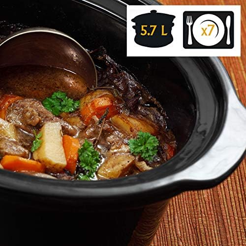 Cook & Carry 6 Quart Portable Slow Cooker - Curated Catalog U1