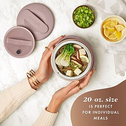 Electric Lunch Box Food Warmer 20oz – Blush Pink - Curated Catalog L7