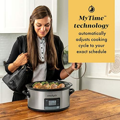 MyTime 6 Quart Programmable Slow Cooker - Curated Catalog N2
