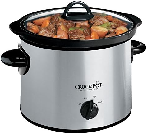 3 Quart Manual Slow Cooker – Silver - Curated Catalog G3
