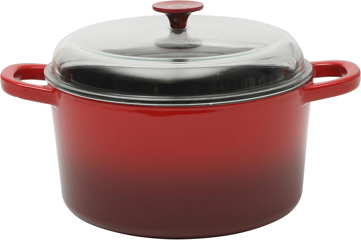3 Quart Enameled Cast Iron Dutch Oven – Aqua - Curated Catalog K0