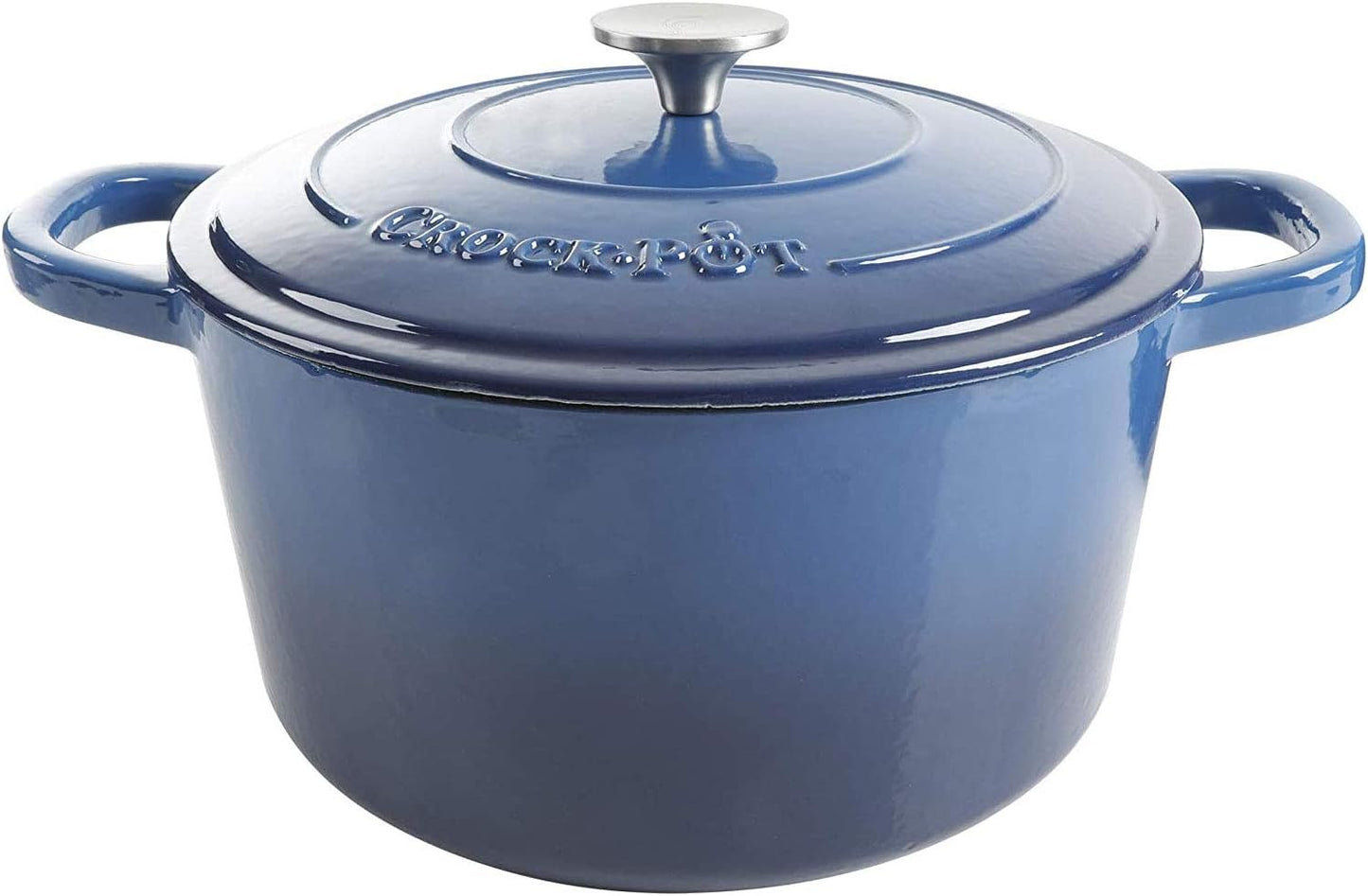 3 Quart Enameled Cast Iron Dutch Oven – Aqua - Curated Catalog M8