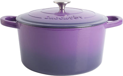 3 Quart Enameled Cast Iron Dutch Oven – Aqua - Curated Catalog M8