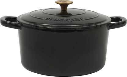 3 Quart Enameled Cast Iron Dutch Oven – Aqua - Curated Catalog M8