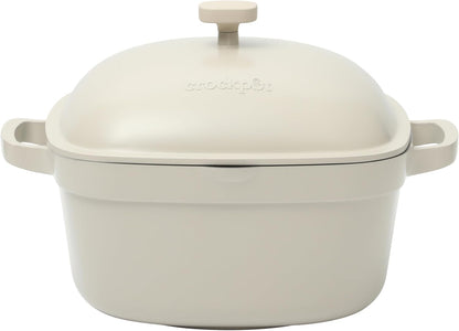 3 Quart Enameled Cast Iron Dutch Oven – Aqua - Curated Catalog M8